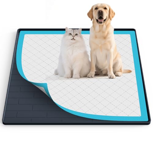 Pee Pad Tray Holder for Dogs (Dark Gray / 24 x 24 Inches)