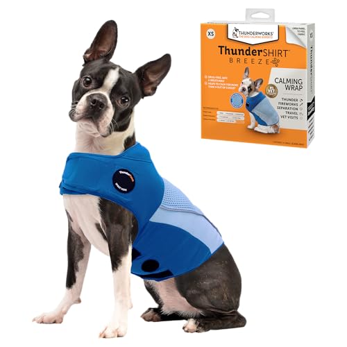 Breeze for Dogs Calming Anxiety Vest (Sky Blue / X-Small)