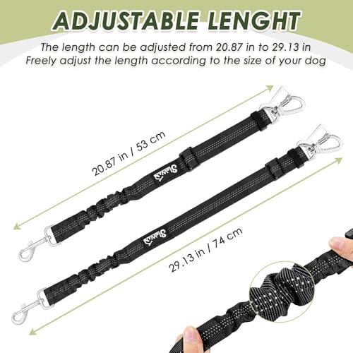 Dog Car Harness Seat Belt (XX-Small / Black)