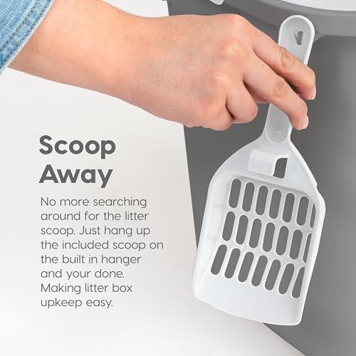Cat Litter Box (Top Entry / Gray)