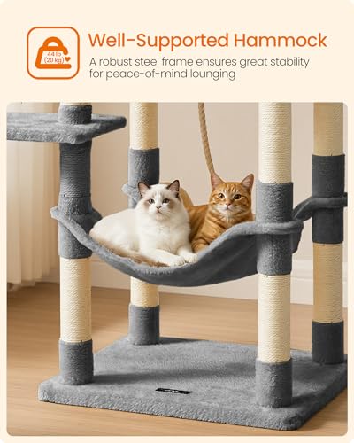 Cat Tree 55.8 (Light Gray)