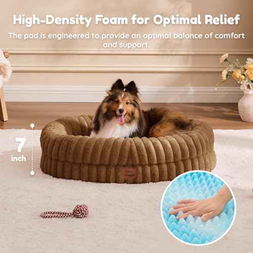 Orthopedic Dog Bed (Chocolate Brown / XL(41*30*7))