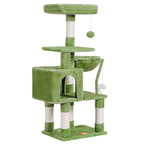 Cat Tree with Toy (43.3 inch / Green)