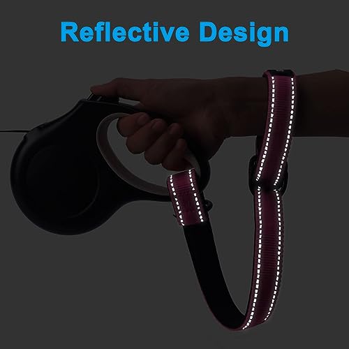 2 Packs Short Dog Leash (Pink / Short - 2 Packs)