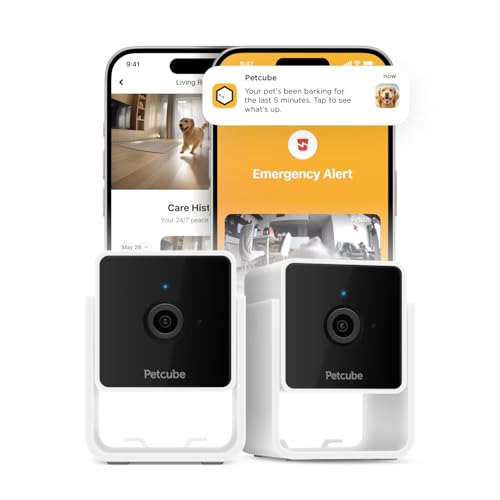 Cam (2-Pack) – Wi-Fi Pet & Security Camera with App