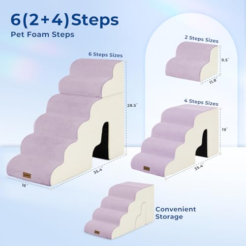 Dog Ramp for High Beds with Tunnel
