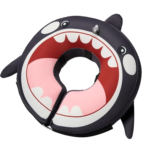 Inflatable Dog Cone Collar Alternative After Surgery Large (Orca / Large [Neck:14"-18"])