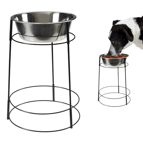 Hi Rise Single Diner Elevated Dog Feeder (Single)