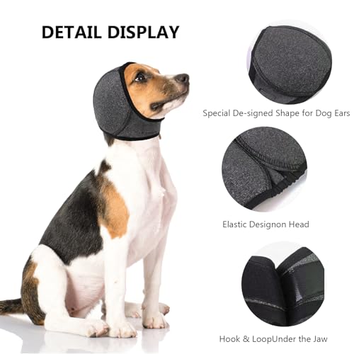 Dog Calming Hoodie (Dark Grey / M)