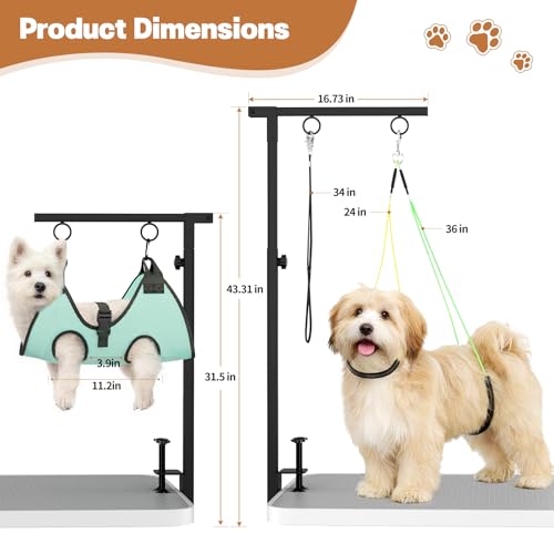 Dog Grooming Table Arm