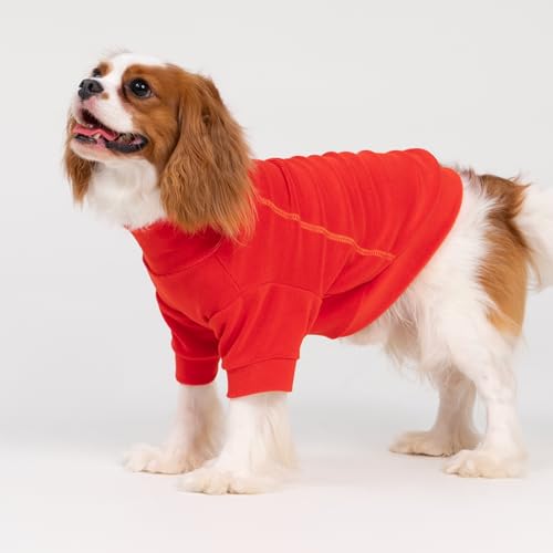 3 Pack Classic Fleece Dog Sweater (Large / Red-Blue-Yellow)