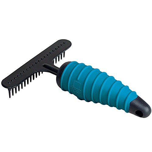 Ergonomic Undercoat Pets Rake (20 Pins / Long)
