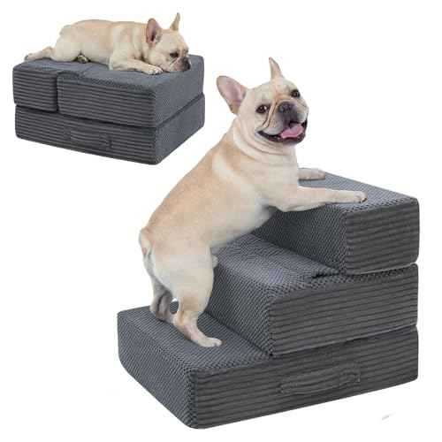 Dog Stairs for Small Dogs (15.7 X 18 X 13.5 In)