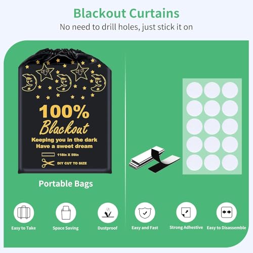 100% Blackout Blind White (White and Silver-grey / 59"W x 118"H)