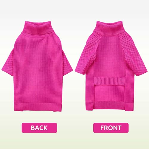 Dog Sweaters Large Dogs (Fuchsia / X-Large)