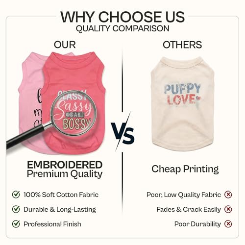 2 Pack Dog Shirts (L(12-18lbs))
