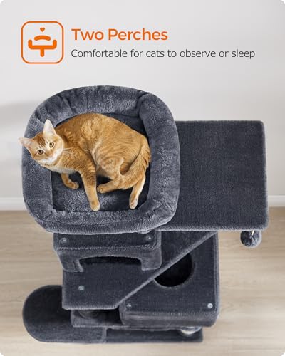 Cat Tree 59.5 (59.5 Inches / Smoky Gray)