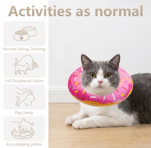 Cat Cone Collar Soft (Pink / Large)