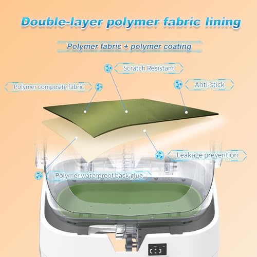 Automatic Cat Litter Box Self Cleaning (White)