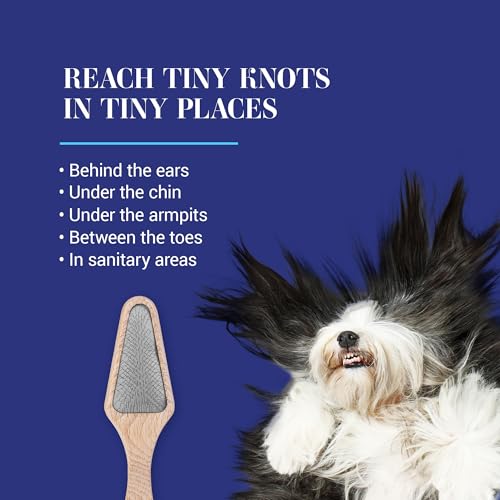 Mark V Triangle Slicker Brush for Dogs (Mark V Triangle)