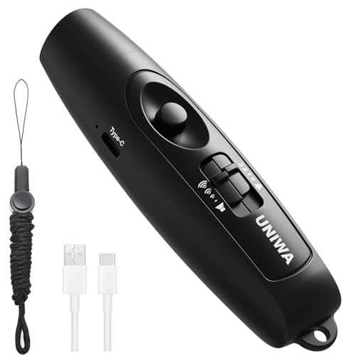 Electronic Whistle with USB Charging (black)