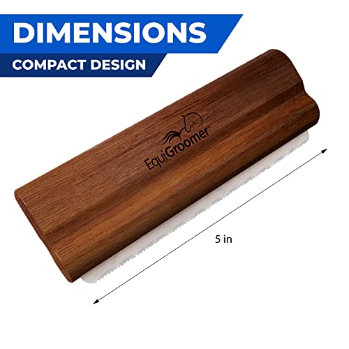 5 Inch Undercoat Deshedding Brush for Dogs & Cats (5 Inch / Mahogany)