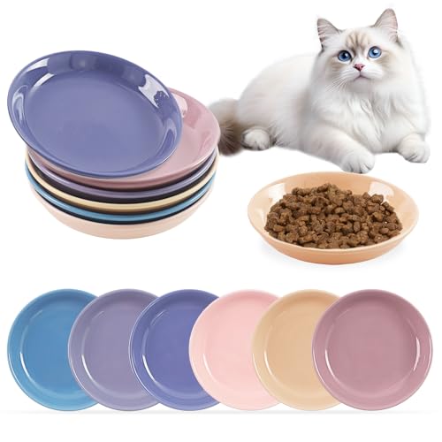 6 Pack Cat Food Bowl (CaiSe-A)