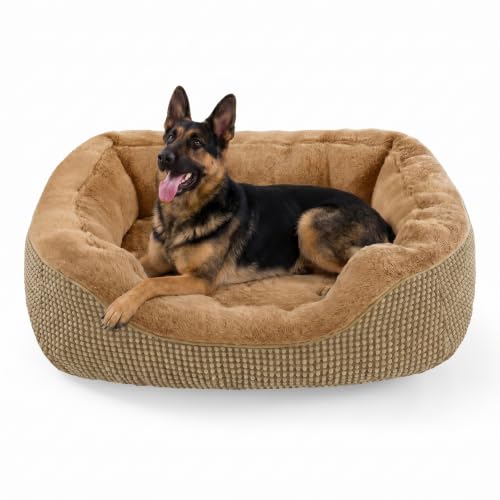 XL Dog Beds Large Sized Dog (XL (42"x30"x8") / Brown)