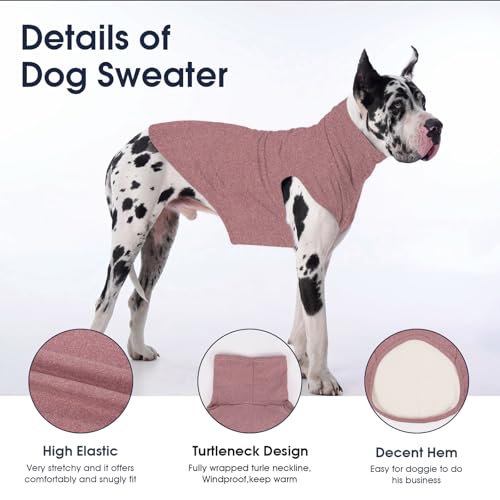 Small Dog Sweater (Medium / Darkred)