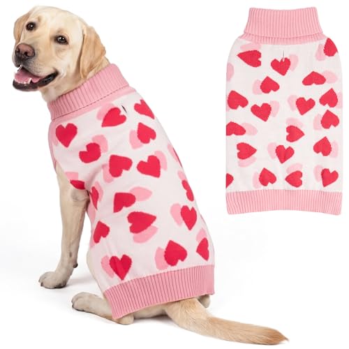 Valentines Dog Sweater (2XL (35-60lbs) / Valentine)