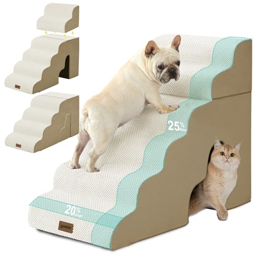 Dog Ramp for High Beds with Tunnel