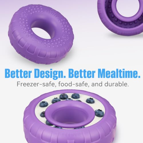 Dog Enrichment Lick Bowl (Small / Purple)