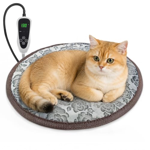 Cat Heating pad Round (16.0"L x 16.0"W)