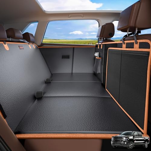 XL Back Seat Extender for Dogs (Black / For Full Size Truck /Full Size Suv)
