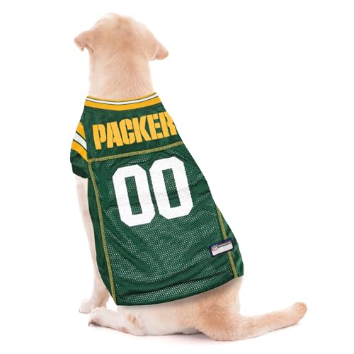 NFL Green Bay Packers Dog Jersey (Green Bay Packers / Medium)