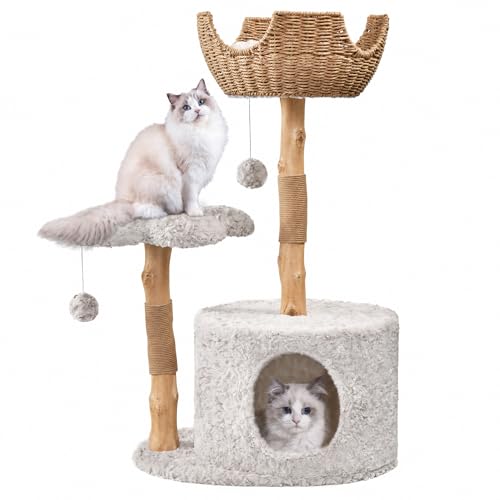 Modern Cat Tree (Bullet Gray / 39.3'')