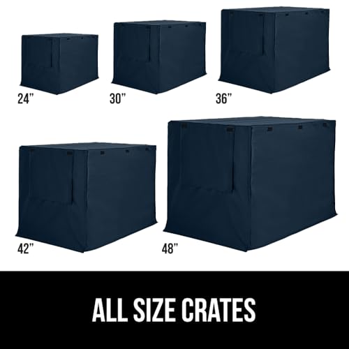 Dog Crate Covers (Navy / 48" X 30" X 33")