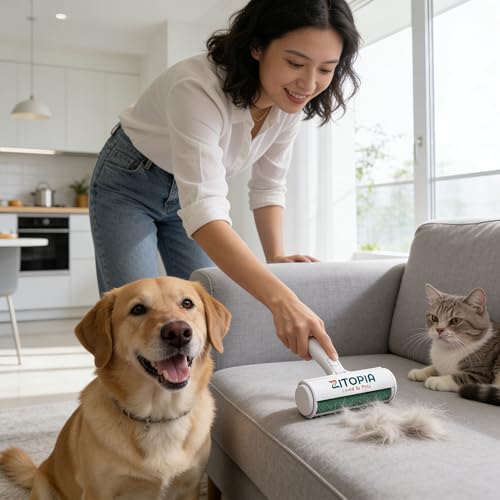 Pet Hair Remover Roller for Dogs & Cats - PetSolution