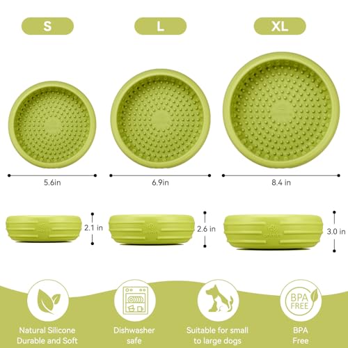 Dog Lick Bowl (XL / Green)