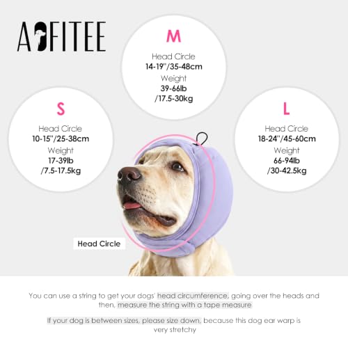 Dog Ear Muffs Noise Protection (Light Purple / Small)