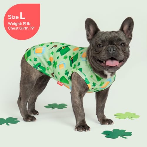 2Pack St. Patrick's Day Dog Shirt (X-Large (18-24lbs) / 7# 2Pack (St. Patrick's Day))
