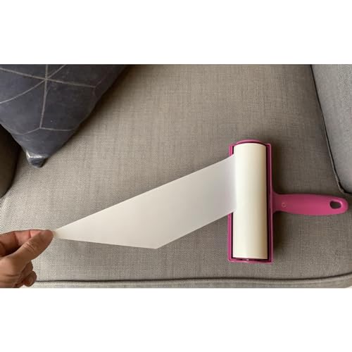 Refill for Metkix Supersize 6.3 inches Lint Roller 5 Packs Total 300 Sheets (5 Refill Packs (300 Sheets Total))