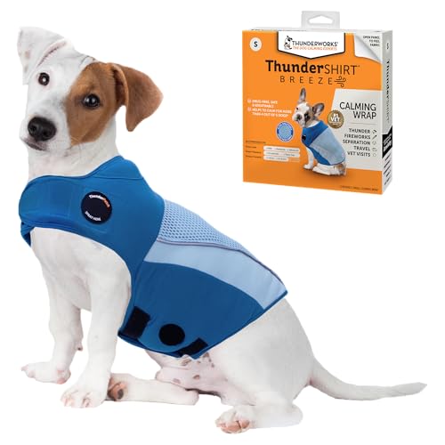Breeze for Dogs Calming Anxiety Vest (Sky Blue / Small)