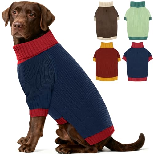 Dog Sweater XL (X-Large (Chest 24.5") / NavyBlue)