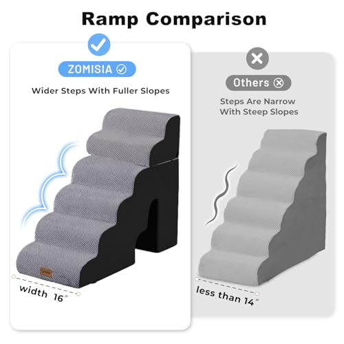 Dog Ramp for High Beds with Tunnel