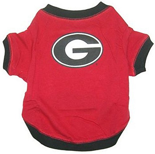 Collegiate GEORGIA BULLDOGS Dog T (Georgia Bulldogs / Large)