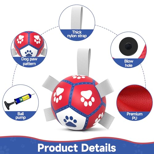 Small Dog Toys (5 Inch / Red)