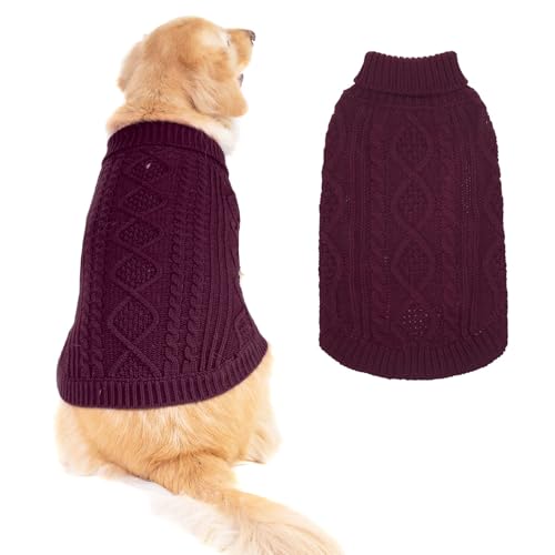 Dog Sweater for Medium Dogs (Chestnut / Medium)