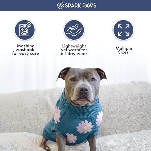 Knit Dog Sweater (Flower / 3XL)