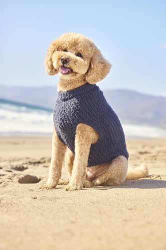 CozyChic® Ribbed Pet Sweater (X-Small / Slate Blue)